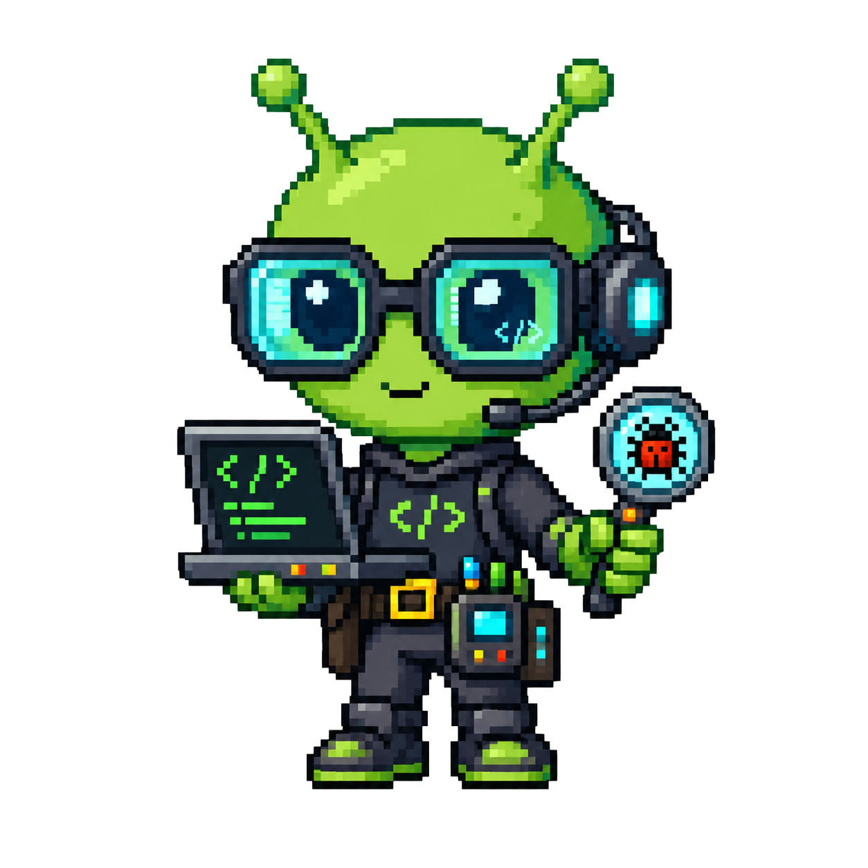 Milo the debugger alien