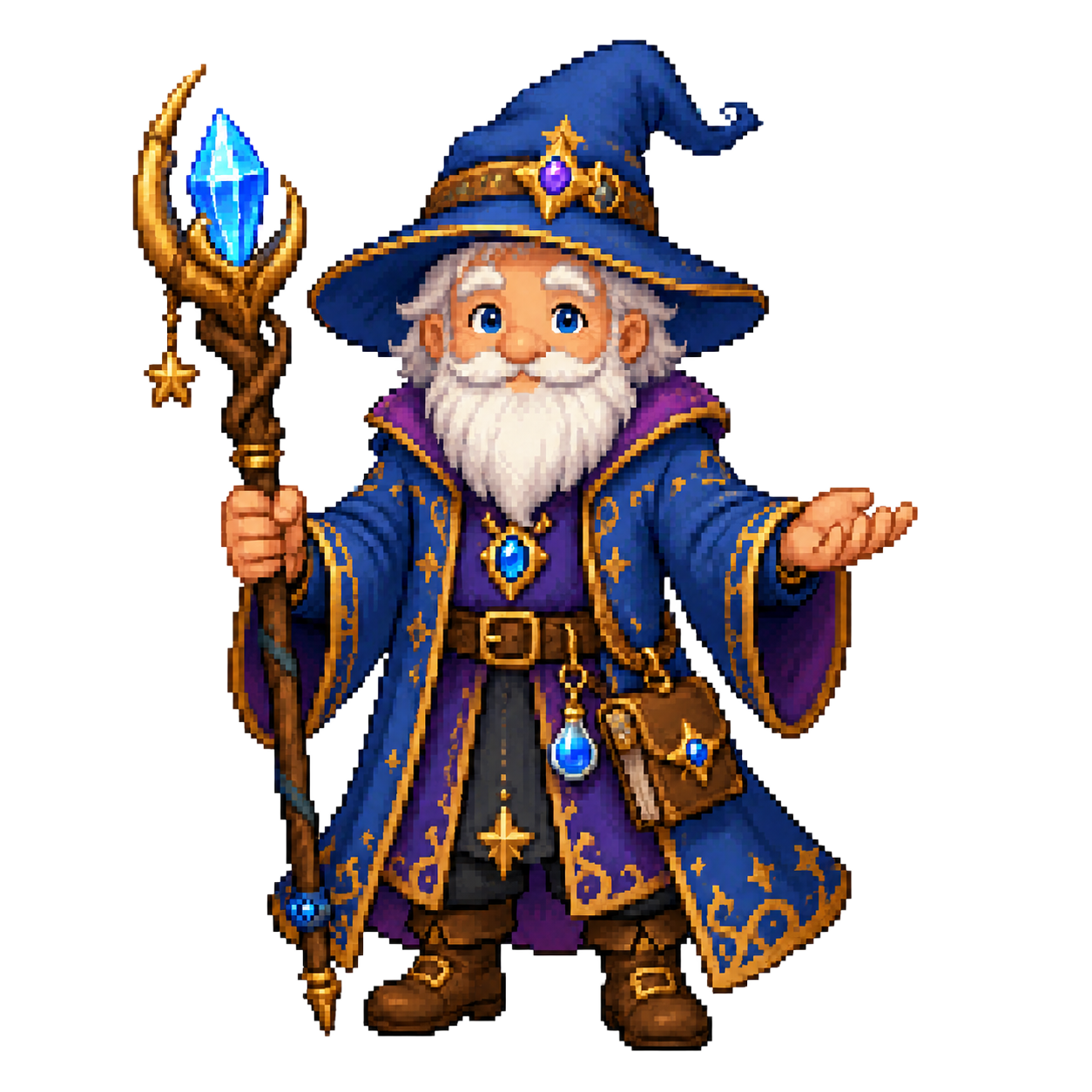 Wizard waiting to learn magic
