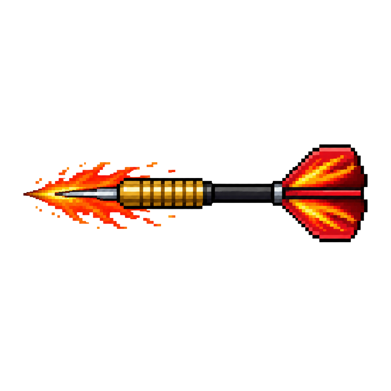 Fired foam dart