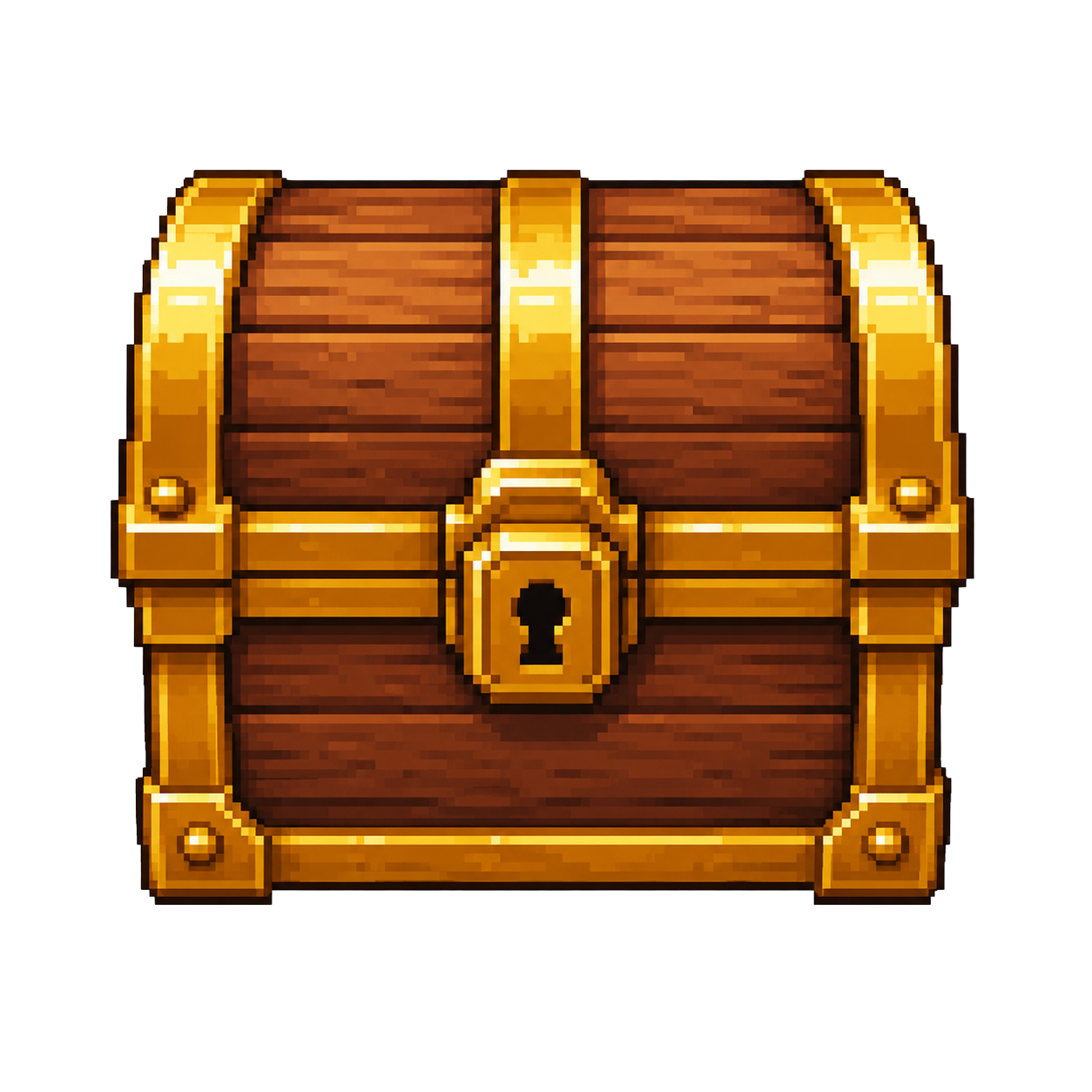Locked treasure chest