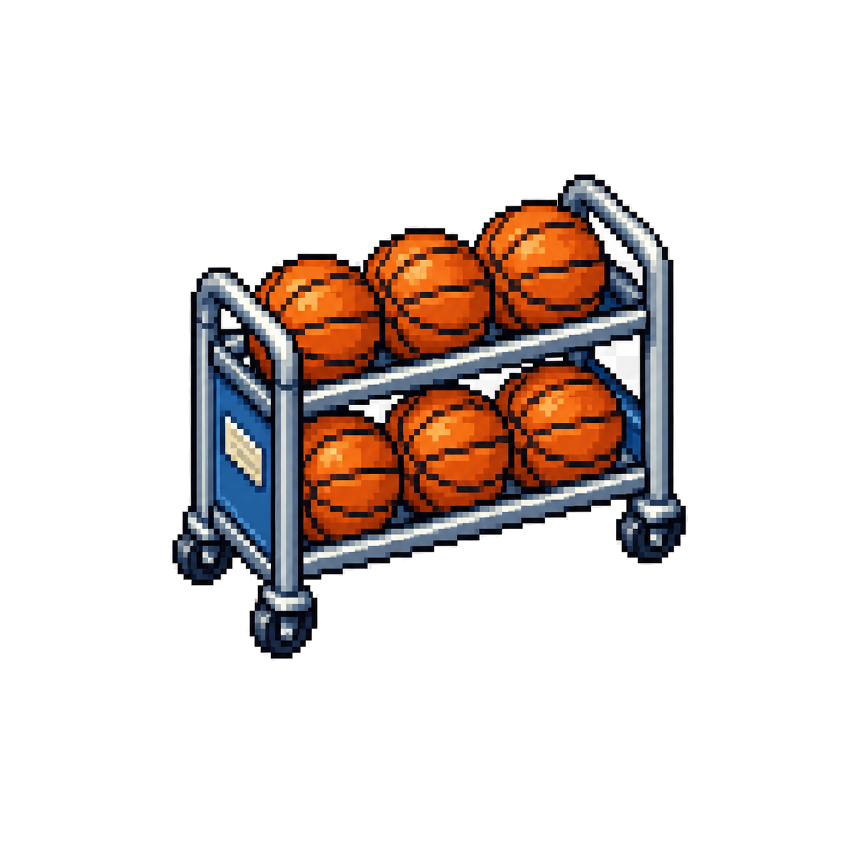 Basketball rack